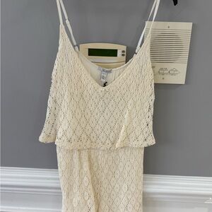 Astars Ivory Cotton Blend Top